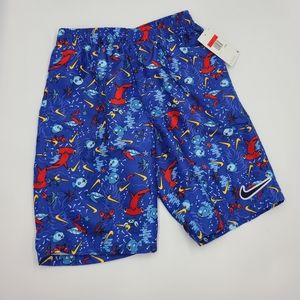 NEW Nike boys' swim trunks size L